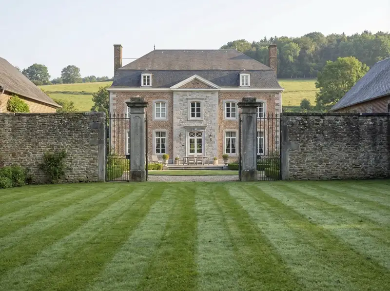 Jardin wallon impeccable après intervention taupier - Brabant Wallon Est